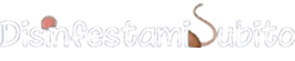 logo disinfesamisubito bianco